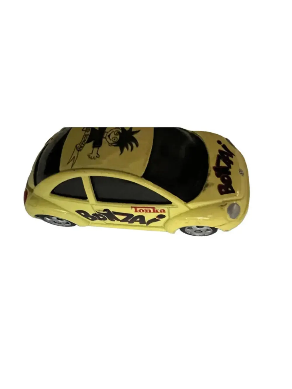 Maisto 2000 Volkswagen Beetle Bug  Yellow Vehicle Die Cast Car Toy Auto